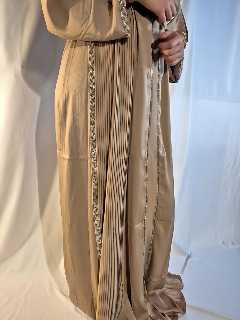 Abaya Imany Beige – Image 3