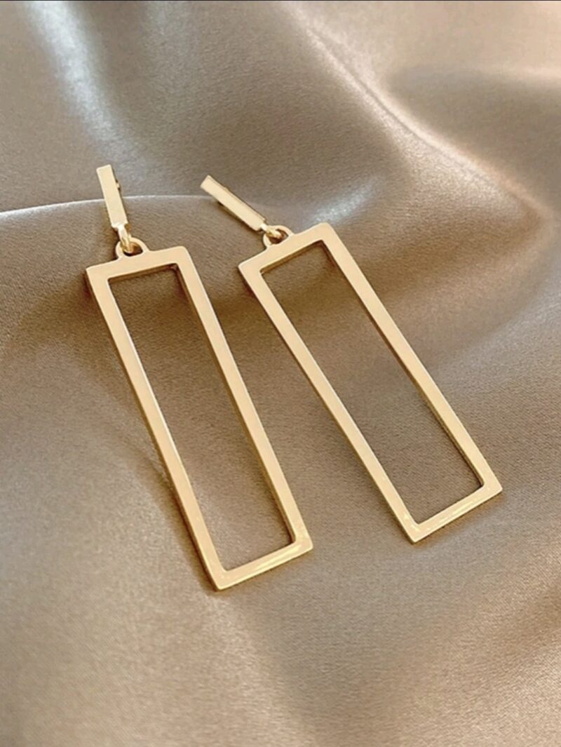 Pendants D'oreilles Rectangle